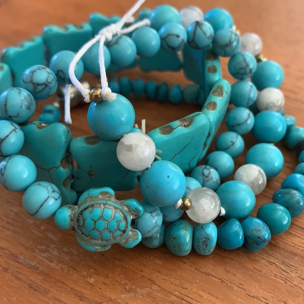Genuine stone bracelet bundle - Picture 3 of 8